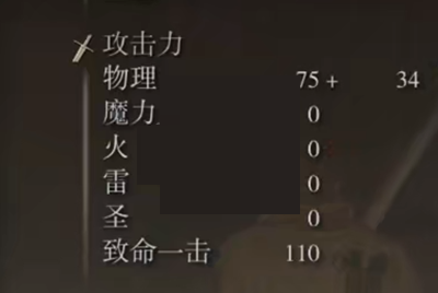 艾尔登法环单刃小刀属性怎么样?艾尔登法环单刃小刀属性介绍