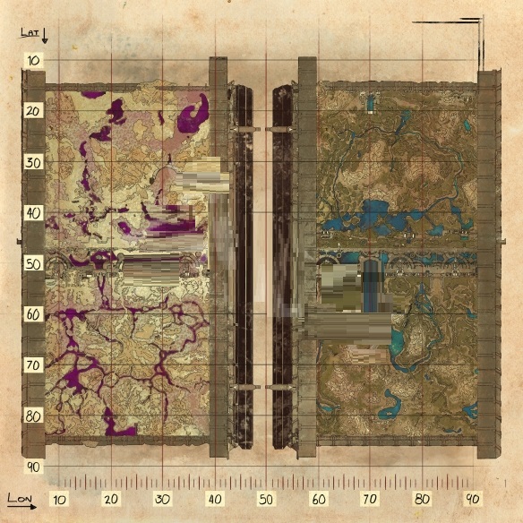 方舟创世纪2完整高清大地图 方舟生存进化创世纪2地图是什么？