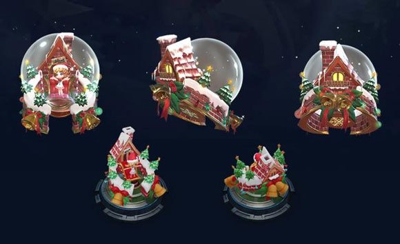 我来分享《王者荣耀》蔡文姬奇迹圣诞皮肤分享。 