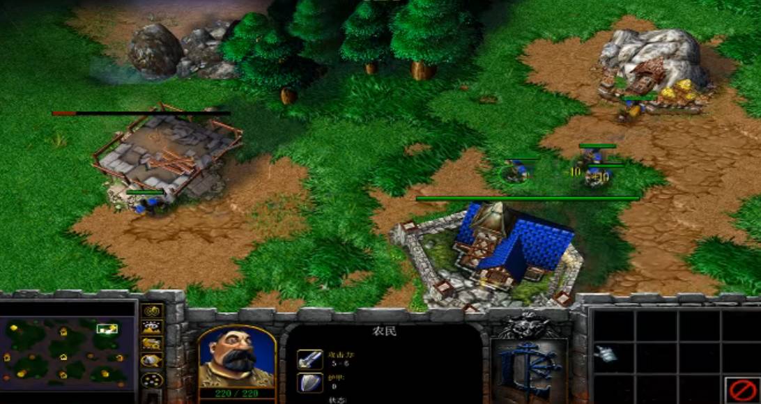 魔兽争霸3冰封王座人族怎么采集金矿?魔兽争霸3冰封王座人族采集金矿攻略