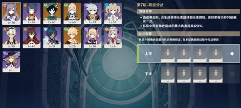 原神深境螺旋7层怎么过? 原神第7层地脉异常阵容过关解析