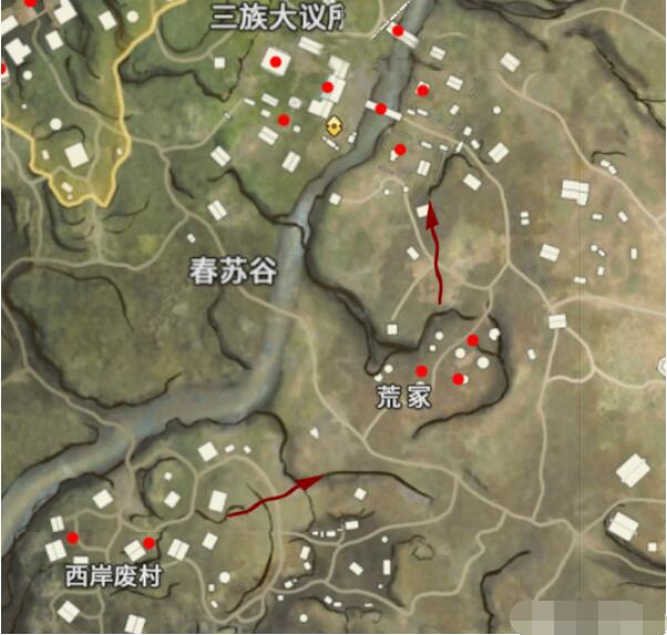 永劫无间金绿资源点位置介绍 永劫无间金绿资源点分布在哪？