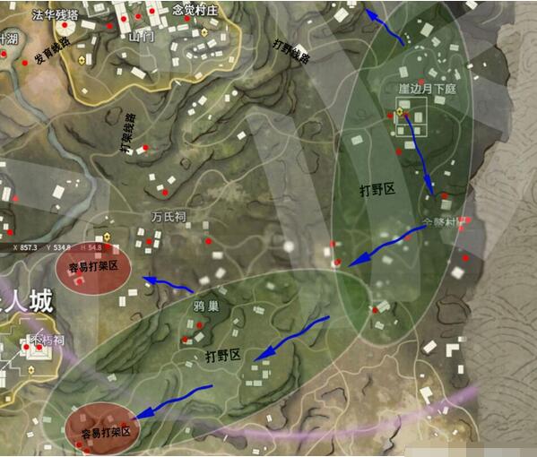 永劫无间金绿资源点位置介绍 永劫无间金绿资源点分布在哪？