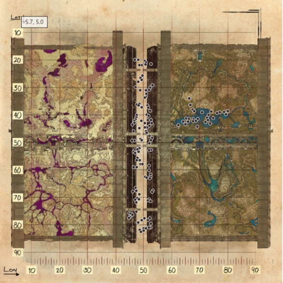 方舟创世纪2油在哪里 方舟生存进化创世纪2油井分布位置