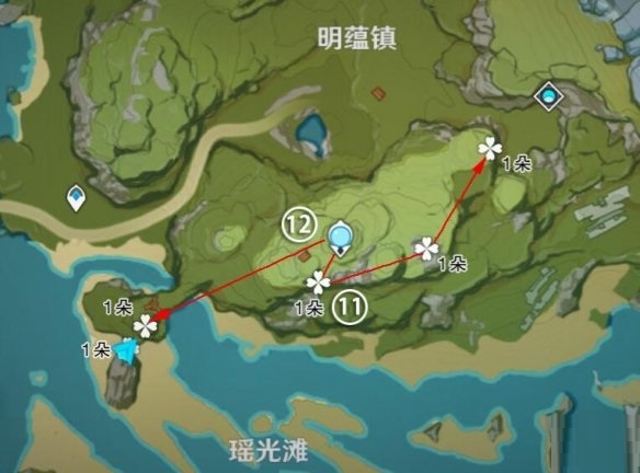 原神2.2清心在哪采集？原神2.2清心采集点介绍