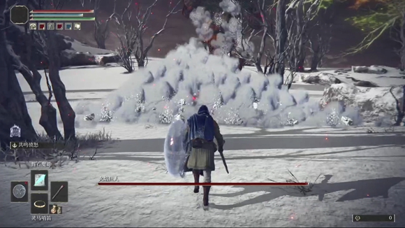 小编教你艾尔登法环火焰巨人怎么打。 