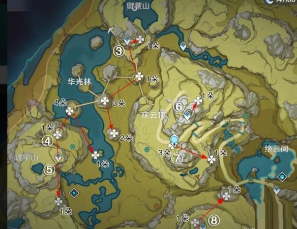 原神2.2清心在哪采集？原神2.2清心采集点介绍