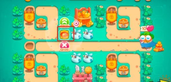 我来教你保卫萝卜4卧兔藏龙第14关如何通关。 