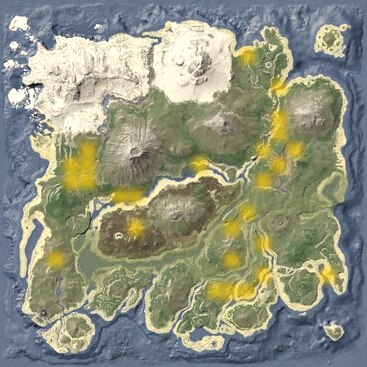 方舟生存进化庞马的位置分享