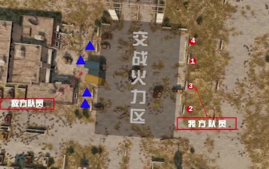 刺激战场多人组队拉枪线打法分享