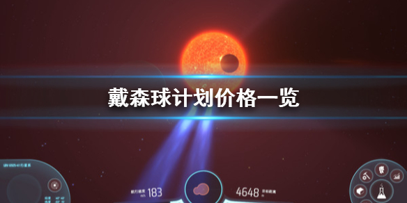 说说戴森球计划怎么买。 