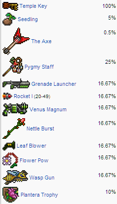 泰拉瑞亚世纪之花攻略 泰拉瑞亚世纪之花打法及掉落物一览