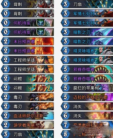 炉石传说砰砰计划换家贼卡组分享