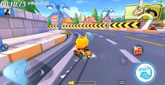 跑跑卡丁车拖漂巧过U型弯通关攻略