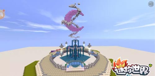 迷你世界月亮与装饰方块制作方法分享