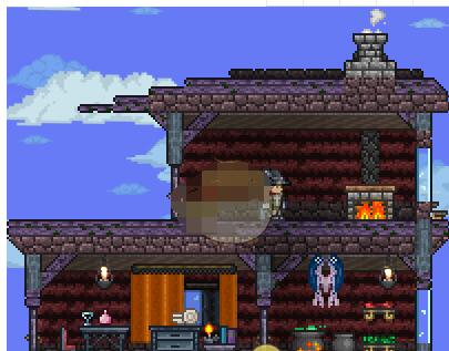 泰拉瑞亚简单好看的房子怎么造 泰拉瑞亚入门级小屋搭建方法