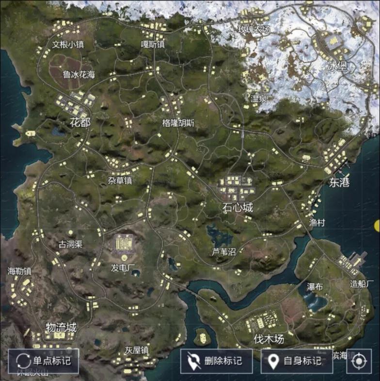 教你和平精英新山谷地图怎样。 