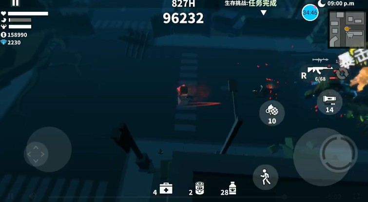 枪手丧尸幸存者居民区拉怪法打僵尸分享