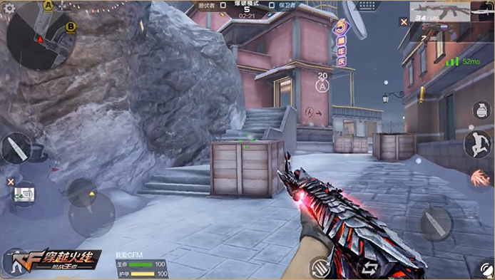 CF手游3周年地图鹰眼HD详解