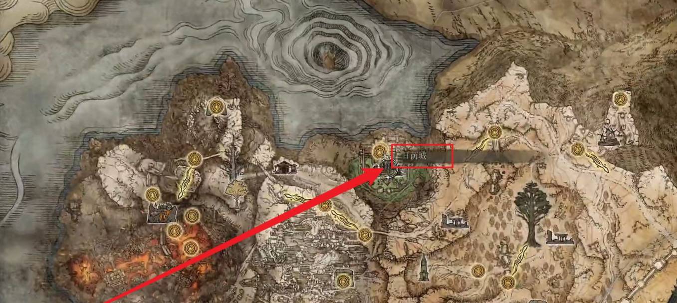 艾尔登法环日荫城在哪里?艾尔登法环日荫城位置介绍