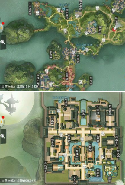 《楚留香》手游10月31日坐观万象打坐点位置分享