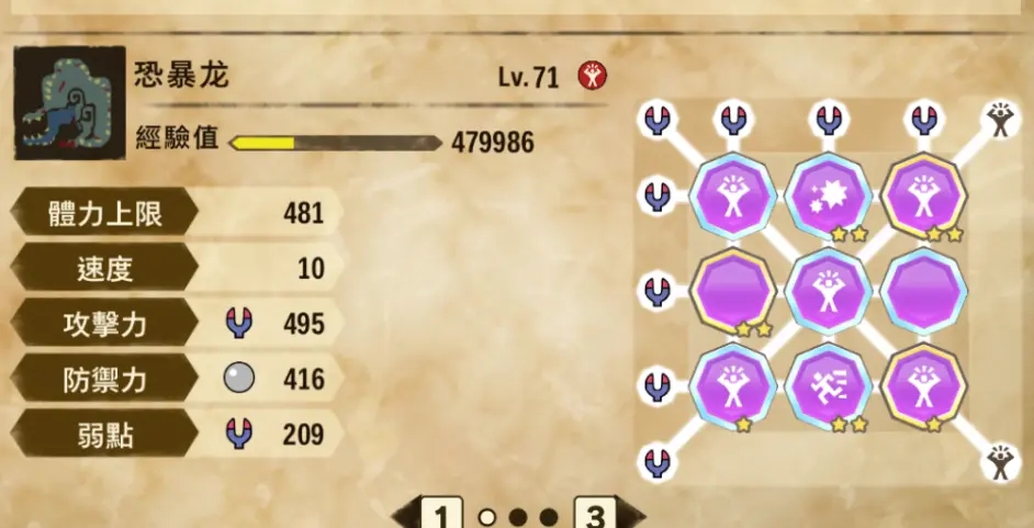 怪物猎人物语2恐暴龙基因怎么搭配？怪物猎人物语2破灭之翼恐暴龙基因搭配推荐