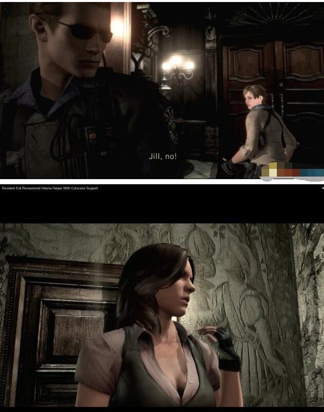 《生化危机HD重制版》吉尔换生化6雪莉海伦娜服装MOD详解分享