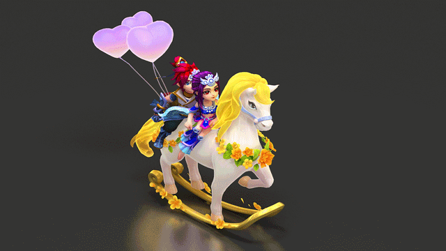 《梦幻西游》手游双人坐骑摇摇马获得分享