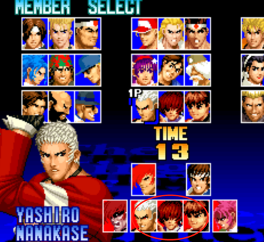 拳皇97如何选择隐藏人物真大蛇队？拳皇97选择隐藏人物真大蛇队的方法