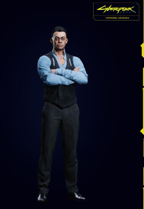 赛博朋克2077荒坂赖宣背景介绍