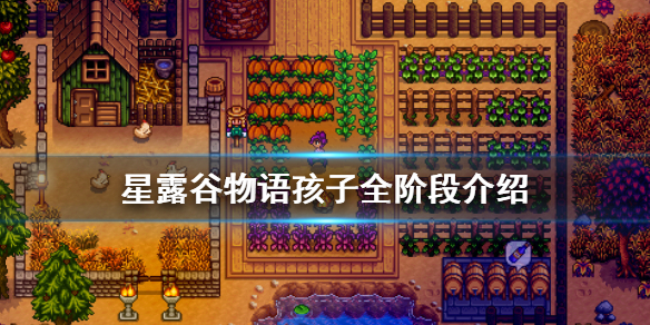 星露谷物语孩子有几个阶段 星露谷物语孩子全阶段介绍