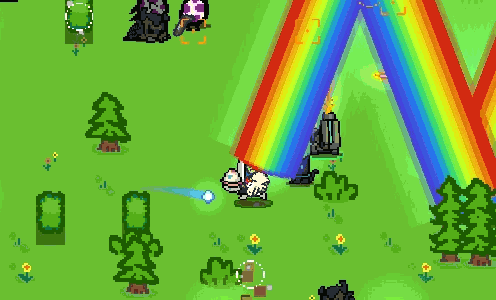 《元气骑士》彩虹马武器的详情介绍