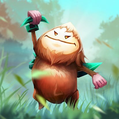 未知世界毛栗族卡牌使用的方法介绍