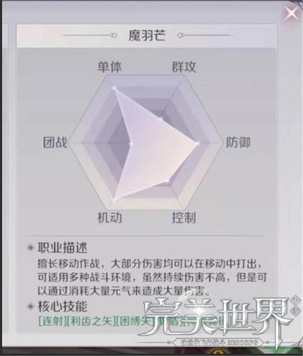 《完美世界》手游仙魔羽芒实战技能组合攻略