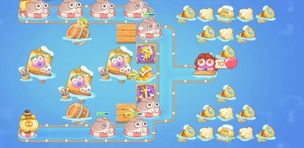 关于保卫萝卜4阿波尼克号第36关如何通关。 