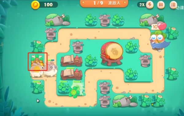 小编教你保卫萝卜4卧兔藏龙第9关怎么过。 