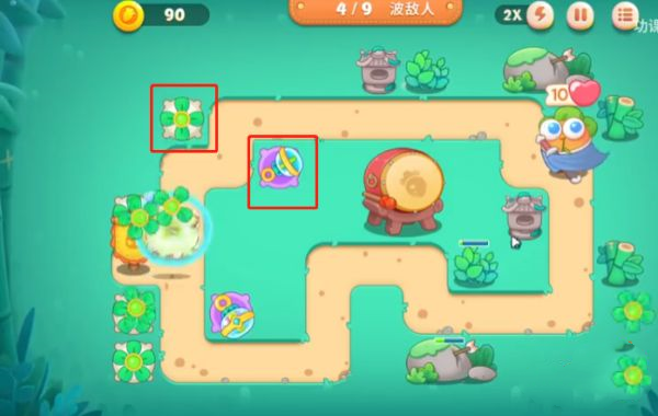 保卫萝卜4卧兔藏龙第9关怎么过？保卫萝卜4卧兔藏龙第9关通关攻略