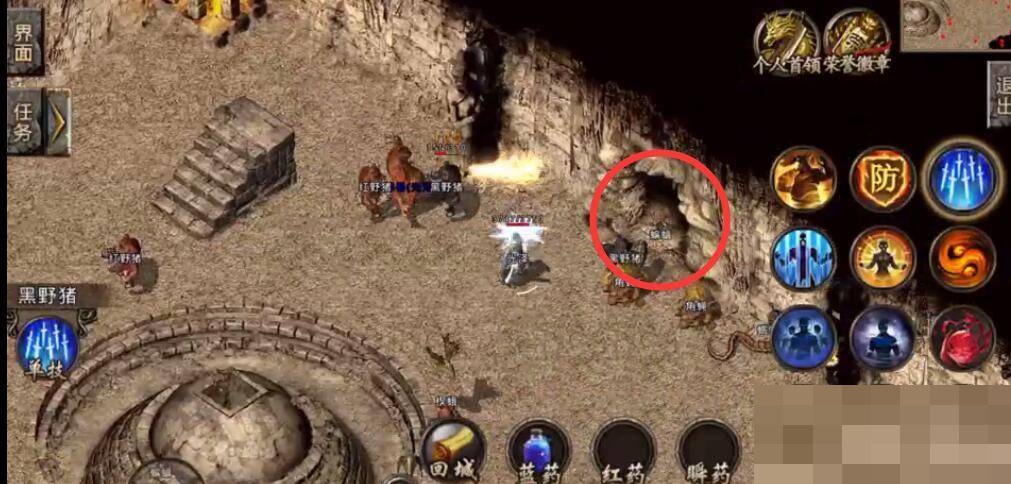 热血传奇怎么到达石墓七层?热血传奇到达石墓七层方法