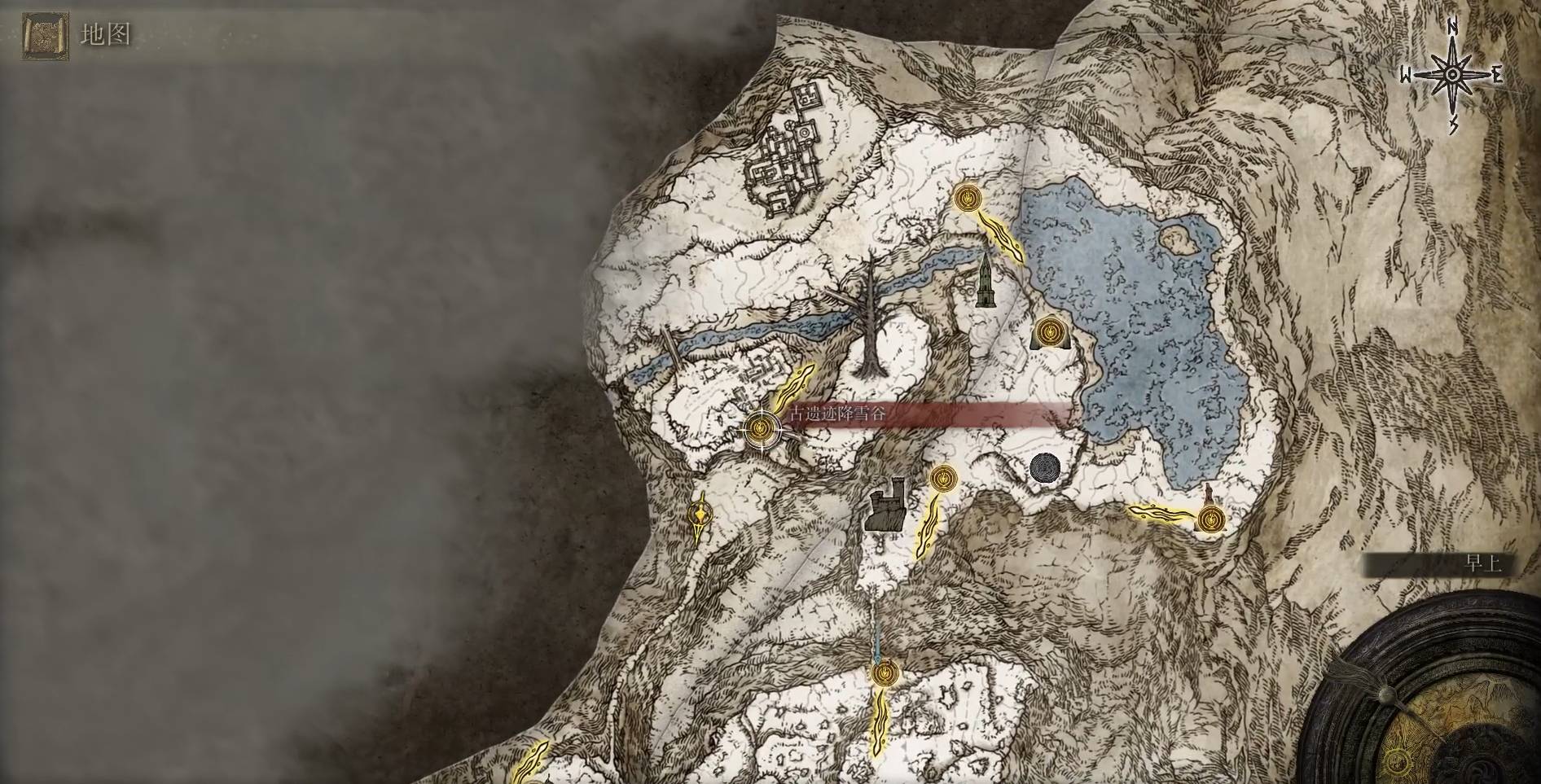 艾尔登法环降雪谷在哪里?艾尔登法环降雪谷位置介绍