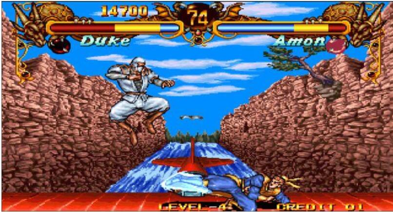 我来教你双截龙格斗怎么切换难度。 