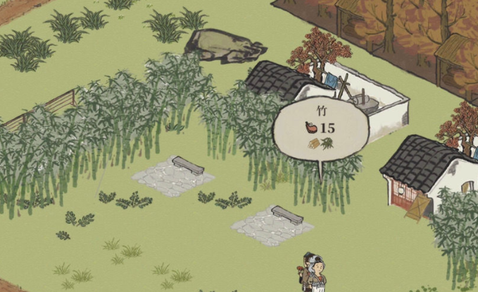 江南百景图竹叶在哪？江南百景图竹叶的位置和采集方式