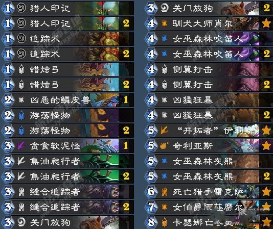 炉石传说砰砰计划鳞皮控制猎卡组分享