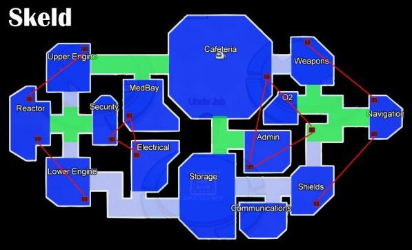 amongus管道怎么钻管道 Among Us各地图通风管道一览