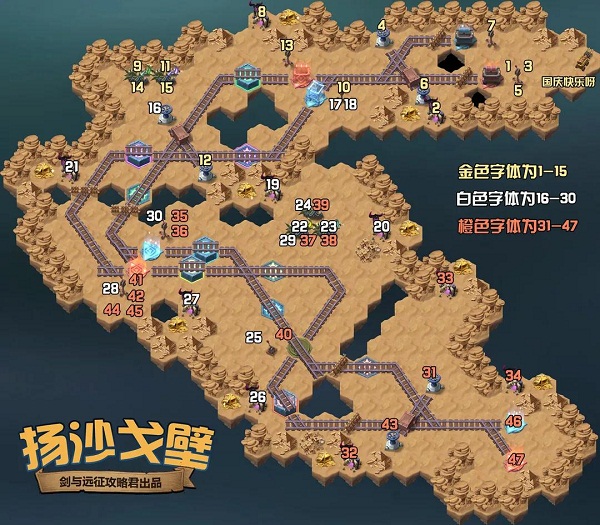 剑与远征扬沙戈壁攻略 剑与远征扬沙戈壁攻略路线图