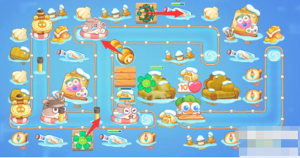 保卫萝卜4天下第一汤第1关怎么通关？保卫萝卜4天下第一汤第1关攻略