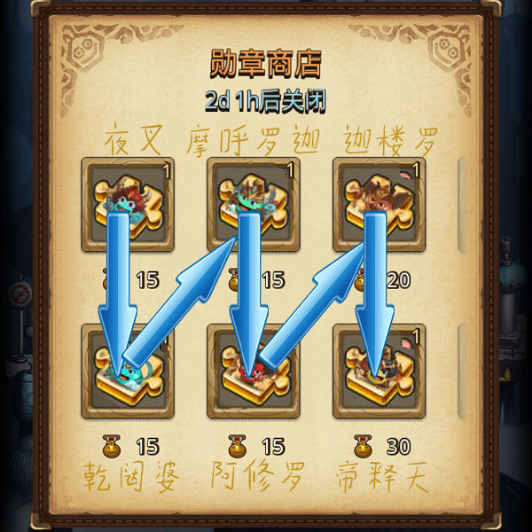 不思议迷宫中活动副本四阵营打法详解