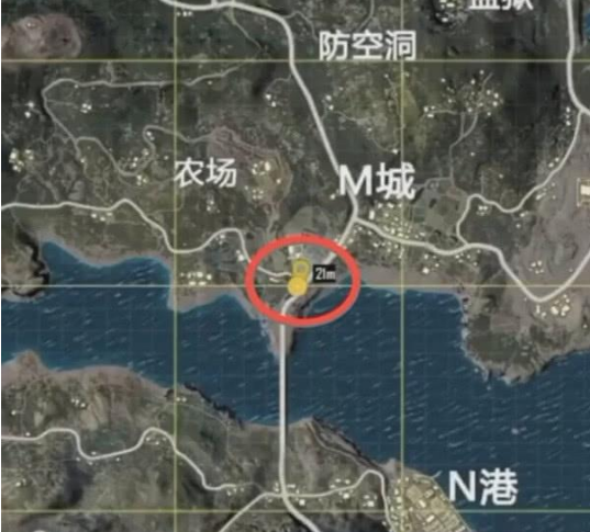 和平精英爱心树分布位置图文详细步骤