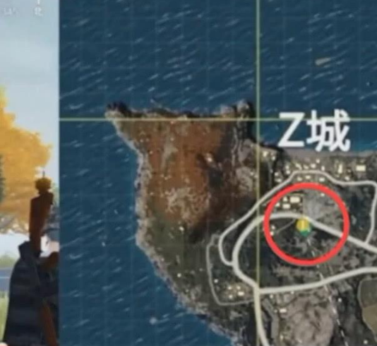 和平精英爱心树分布位置图文详细步骤