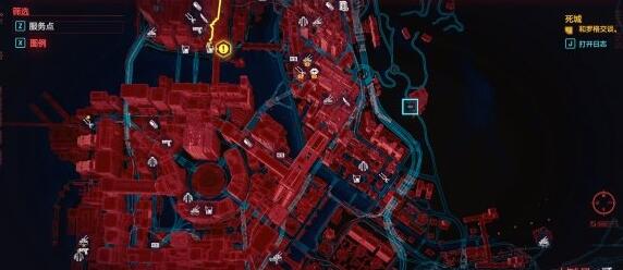 赛博朋克2077服务点位置介绍 赛博朋克2077攻略