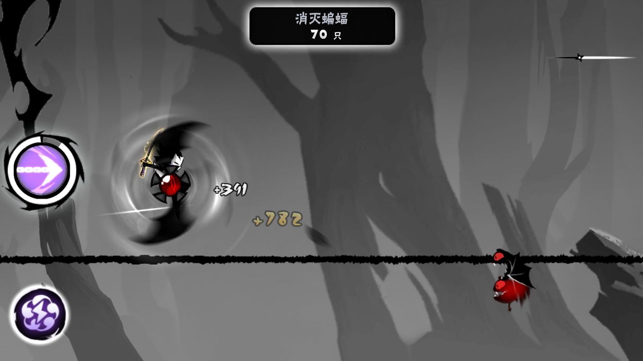 忍者必须死3一把拿蝙蝠头像打法技巧分享